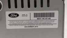 2010-2012 Ford Fusion Radio AM FM Cd Player Receiver Replacement P/N:BE5T-19C157-AB BE5T-19C157-AA Fits 2010 2011 2012 OEM Used Auto Parts - Oemusedautoparts1.com