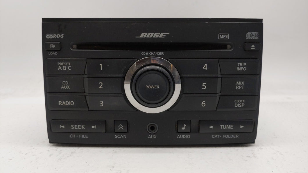 2007 Nissan Maxima Radio AM FM Cd Player Receiver Replacement P/N:28185 ZK31A 28185AK31A Fits OEM Used Auto Parts - Oemusedautoparts1.com