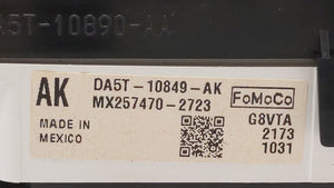 2013 Lincoln Mks Instrument Cluster Speedometer Gauges P/N:DA5T-10849-AK Fits OEM Used Auto Parts - Oemusedautoparts1.com