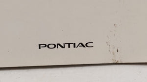 2005 Pontiac Grand Am Owners Manual Book Guide OEM Used Auto Parts - Oemusedautoparts1.com