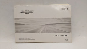 2011 Chevrolet Equinox Owners Manual Book Guide OEM Used Auto Parts