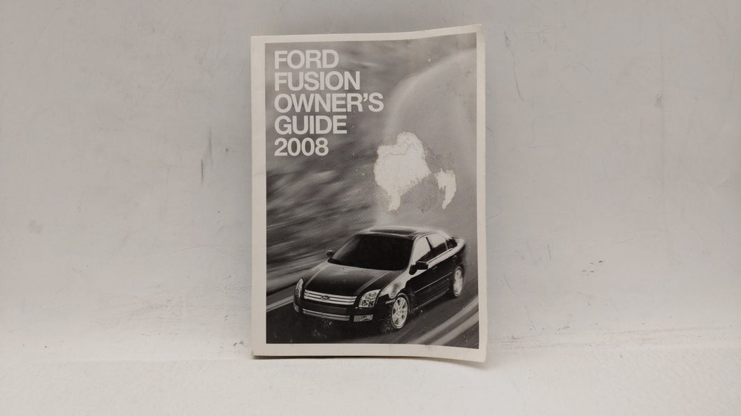 2008 Ford Fusion Owners Manual Book Guide OEM Used Auto Parts