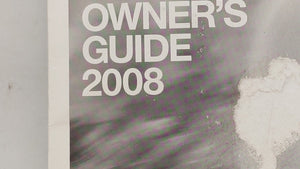 2008 Ford Fusion Owners Manual Book Guide OEM Used Auto Parts