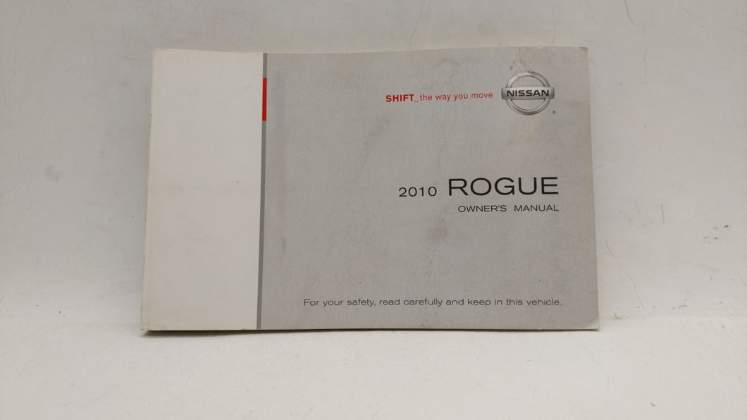 2010 Nissan Rogue Owners Manual Book Guide OEM Used Auto Parts