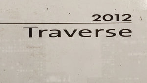 2012 Chevrolet Traverse Owners Manual Book Guide OEM Used Auto Parts