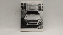 2016 Ford Fusion Owners Manual Book Guide OEM Used Auto Parts