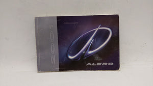 2001 Oldsmobile Alero Owners Manual Book Guide OEM Used Auto Parts