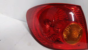 2003-2004 Toyota Corolla Tail Light Assembly Driver Left OEM Fits 2003 2004 OEM Used Auto Parts