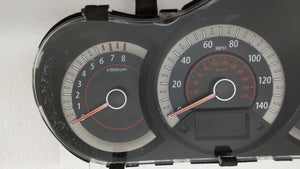 2011-2013 Kia Forte Instrument Cluster Speedometer Gauges P/N:94041-1M000 94041-1M010 Fits 2011 2012 2013 OEM Used Auto Parts - Oemusedautoparts1.com