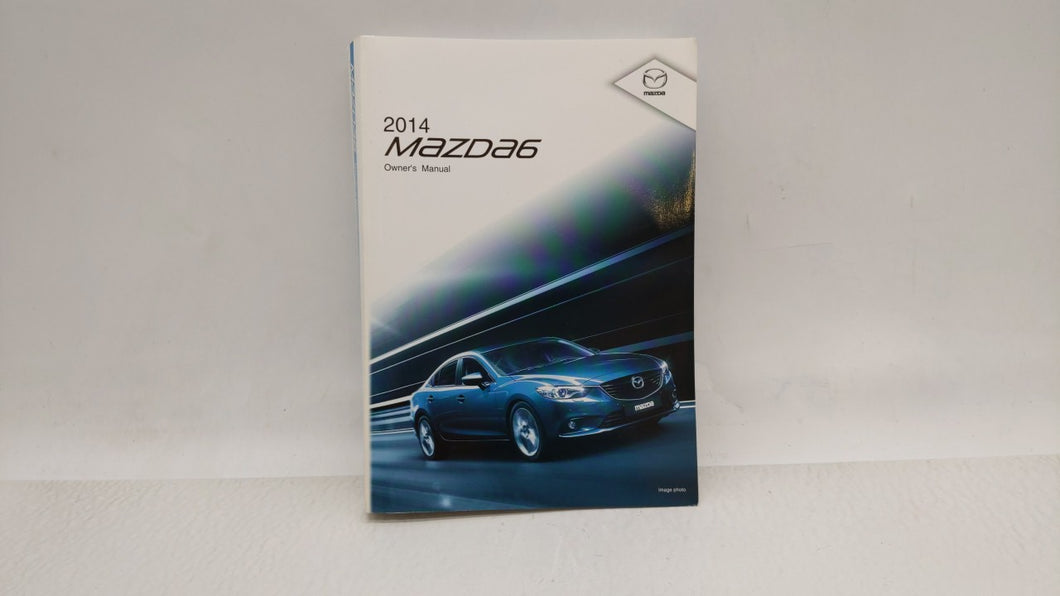 2014 Mazda 6 Owners Manual Book Guide OEM Used Auto Parts
