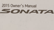 2015 Hyundai Sonata Owners Manual Book Guide OEM Used Auto Parts