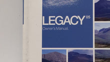 2005 Subaru Legacy Owners Manual Book Guide OEM Used Auto Parts