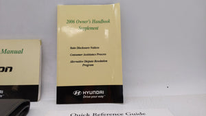 2006 Hyundai Tucson Owners Manual Book Guide OEM Used Auto Parts