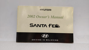 2002 Hyundai Santa Fe Owners Manual Book Guide OEM Used Auto Parts