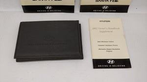 2002 Hyundai Santa Fe Owners Manual Book Guide OEM Used Auto Parts