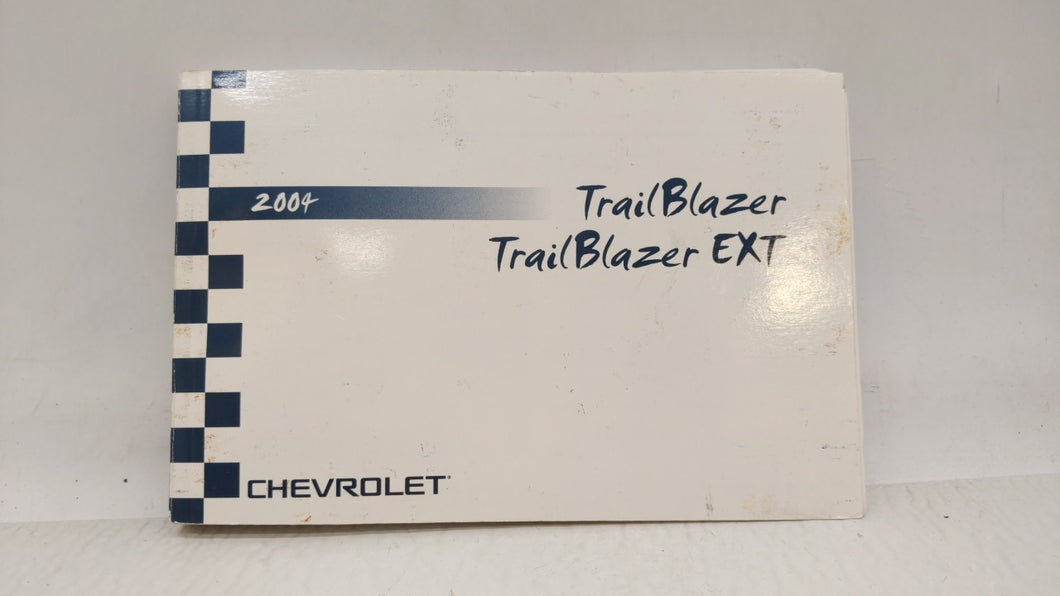 2004 Chevrolet Trailblazer Owners Manual Book Guide OEM Used Auto Parts