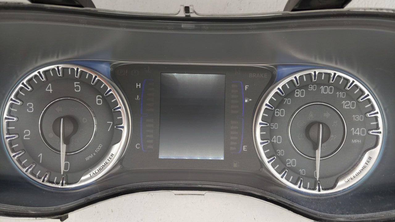 2015-2015 Chrysler 200 Speedometer Instrument Cluster Gauges 248931 - Oemusedautoparts1.com