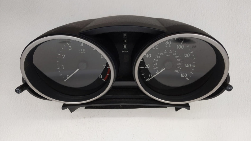 2010-2011 Mazda 3 Instrument Cluster Speedometer Gauges P/N:LQ BCS3F LB BBM5 L Fits 2010 2011 OEM Used Auto Parts - Oemusedautoparts1.com