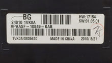 2011-2012 Nissan Rogue Instrument Cluster Speedometer Gauges P/N:24810-1VX5A 24810 1VK0A Fits 2011 2012 OEM Used Auto Parts - Oemusedautoparts1.com