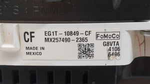 2014 Ford Taurus Instrument Cluster Speedometer Gauges P/N:EG1T-10849-CF Fits OEM Used Auto Parts - Oemusedautoparts1.com