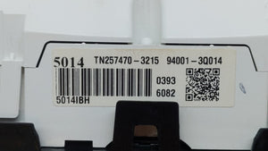 2011-2014 Hyundai Sonata Instrument Cluster Speedometer Gauges P/N:P68065103AD 94001-3Q014 Fits 2011 2012 2013 2014 OEM Used Auto Parts - Oemusedautoparts1.com