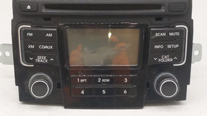 2011 Hyundai Sonata Radio AM FM Cd Player Receiver Replacement P/N:96180-3Q000 961803Q000 Fits OEM Used Auto Parts - Oemusedautoparts1.com