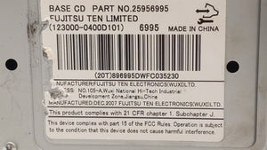 2008 Chevrolet Equinox Radio AM FM Cd Player Receiver Replacement P/N:25854783 25956995 Fits OEM Used Auto Parts - Oemusedautoparts1.com