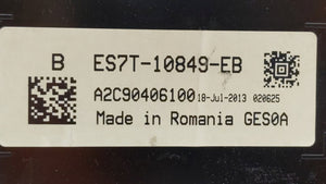 2014 Ford Fusion Instrument Cluster Speedometer Gauges P/N:ES7T-10849-EB ES7T-10849-EA Fits 2015 OEM Used Auto Parts - Oemusedautoparts1.com