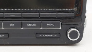 2014 Volkswagen Jetta Radio AM FM Cd Player Receiver Replacement P/N:1K0035164F 1K0 035 164 F Fits 2013 2015 OEM Used Auto Parts - Oemusedautoparts1.com