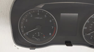 2017-2018 Hyundai Elantra Instrument Cluster Speedometer Gauges P/N:94001-F3011 94001-F3010 Fits 2017 2018 OEM Used Auto Parts - Oemusedautoparts1.com