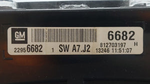 2013-2017 Chevrolet Equinox Instrument Cluster Speedometer Gauges P/N:23229480 22956682 Fits 2013 2014 2015 2016 2017 OEM Used Auto Parts - Oemusedautoparts1.com