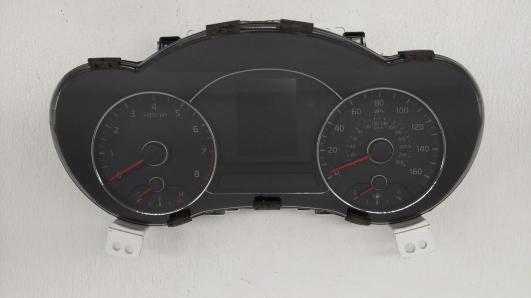 2015 Kia Forte Instrument Cluster Speedometer Gauges P/N:94001-A7300 Fits 2014 2016 OEM Used Auto Parts - Oemusedautoparts1.com