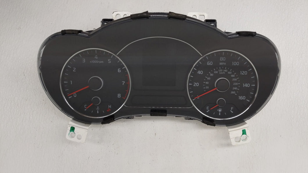 2017-2018 Kia Forte Instrument Cluster Speedometer Gauges P/N:94003-B0301 94013-B0300 Fits 2017 2018 OEM Used Auto Parts - Oemusedautoparts1.com