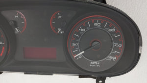 2013 Dodge Dart Instrument Cluster Speedometer Gauges P/N:56054660AA 05091892AC Fits OEM Used Auto Parts - Oemusedautoparts1.com