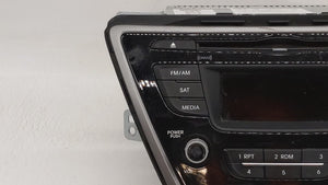 2014-2016 Hyundai Elantra Radio AM FM Cd Player Receiver Replacement P/N:961703X156GU 96170-3X156GU Fits 2014 2015 2016 OEM Used Auto Parts - Oemusedautoparts1.com