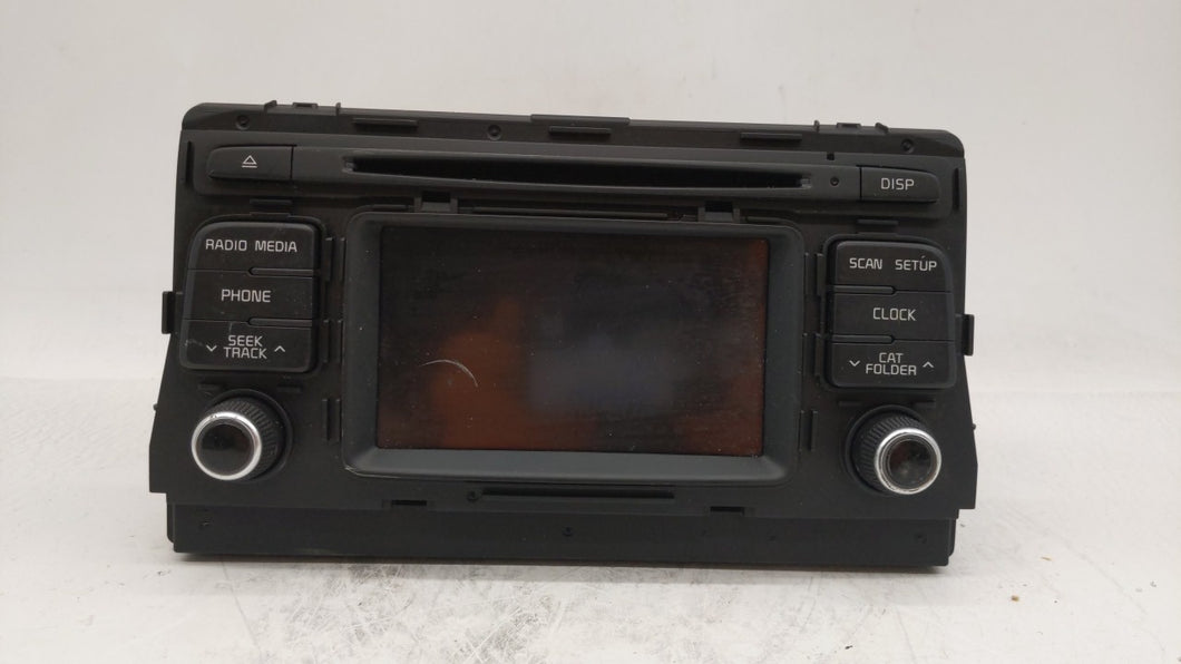 2017-2018 Kia Optima Radio AM FM Cd Player Receiver Replacement P/N:96180-A8150WK Fits 2017 2018 OEM Used Auto Parts - Oemusedautoparts1.com