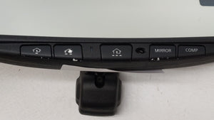 2004 Nissan Quest Interior Rear View Mirror Replacement OEM P/N:E11015633 Fits OEM Used Auto Parts - Oemusedautoparts1.com