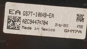 2016 Ford Fusion Instrument Cluster Speedometer Gauges P/N:GS7T-10849-EA Fits OEM Used Auto Parts - Oemusedautoparts1.com