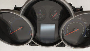 2012 Chevrolet Cruze Instrument Cluster Speedometer Gauges P/N:95940656 95487986 Fits OEM Used Auto Parts - Oemusedautoparts1.com