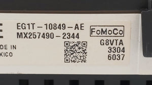 2014 Ford Taurus Instrument Cluster Speedometer Gauges P/N:EG1T-10849-AE Fits OEM Used Auto Parts - Oemusedautoparts1.com