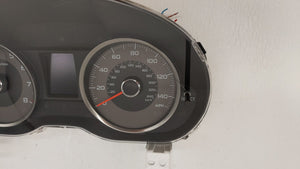 2014 Subaru Forester Instrument Cluster Speedometer Gauges P/N:85003SG60 Fits OEM Used Auto Parts - Oemusedautoparts1.com