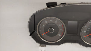 2014 Subaru Forester Instrument Cluster Speedometer Gauges P/N:85003SG60 Fits OEM Used Auto Parts - Oemusedautoparts1.com