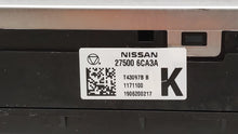 2019 Nissan Altima Climate Control Module Temperature AC/Heater Replacement P/N:27500 6CA3A Fits OEM Used Auto Parts - Oemusedautoparts1.com