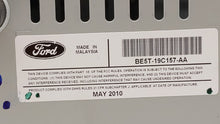 2010-2012 Ford Fusion Radio AM FM Cd Player Receiver Replacement P/N:BE5T-19C157-AB BE5T-19C157-AA Fits 2010 2011 2012 OEM Used Auto Parts