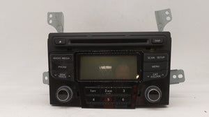 2012-2015 Hyundai Sonata Radio AM FM Cd Player Receiver Replacement P/N:96180-3Q600 96180-3Q700 Fits 2012 2013 2014 2015 OEM Used Auto Parts - Oemusedautoparts1.com