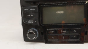 2012-2015 Hyundai Sonata Radio AM FM Cd Player Receiver Replacement P/N:96180-3Q600 96180-3Q700 Fits 2012 2013 2014 2015 OEM Used Auto Parts - Oemusedautoparts1.com