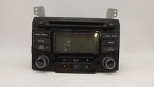 2012-2014 Hyundai Sonata Radio AM FM Cd Player Receiver Replacement P/N:96180-3Q700 Fits 2012 2013 2014 OEM Used Auto Parts - Oemusedautoparts1.com