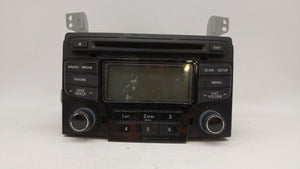 2012-2014 Hyundai Sonata Radio AM FM Cd Player Receiver Replacement P/N:96180-3Q700 Fits 2012 2013 2014 OEM Used Auto Parts - Oemusedautoparts1.com