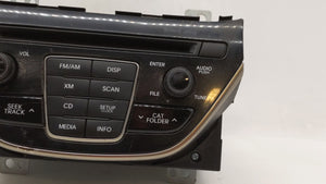 2013 Hyundai Genesis Radio AM FM Cd Player Receiver Replacement P/N:96180-2M117YHG Fits OEM Used Auto Parts - Oemusedautoparts1.com