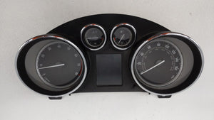 2012 Buick Verano Instrument Cluster Speedometer Gauges P/N:22909705 22870834 Fits OEM Used Auto Parts - Oemusedautoparts1.com